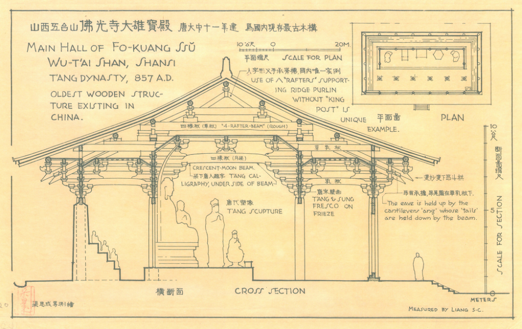 佛光寺大殿 图像中国建筑史