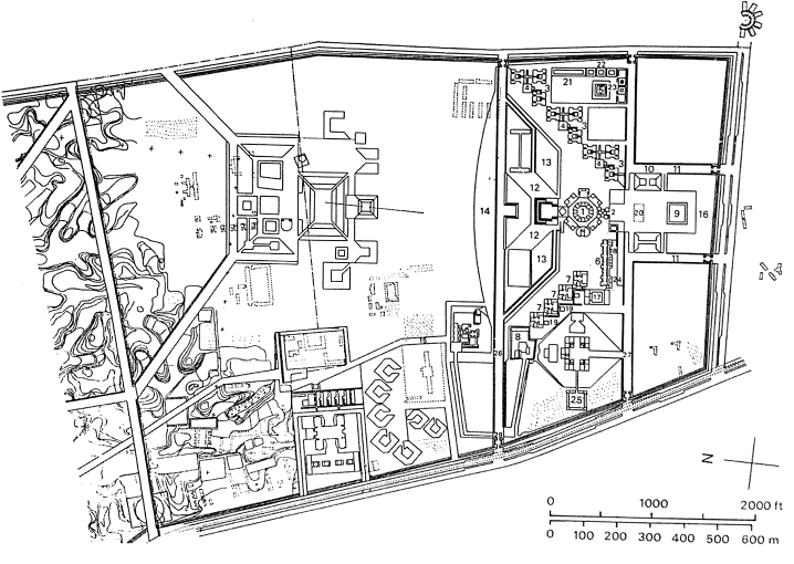    规划总图 1964年5月 