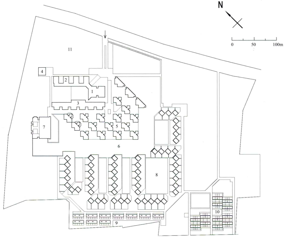 总平面图
印度管理学院 Indian Institutes of Management