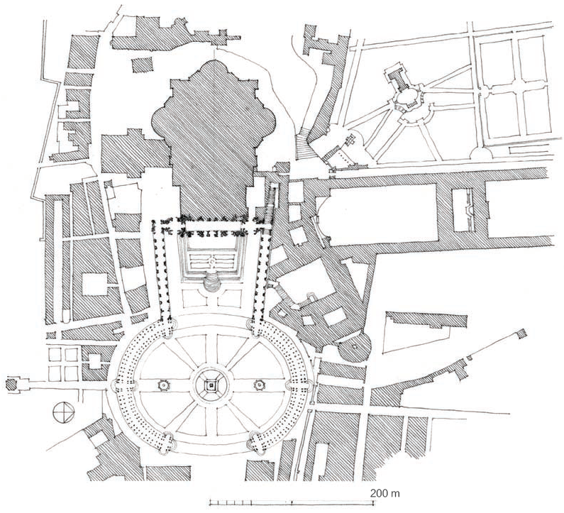 圣彼得广场 St. Peter’s Square 图源：A Global History of Architecture