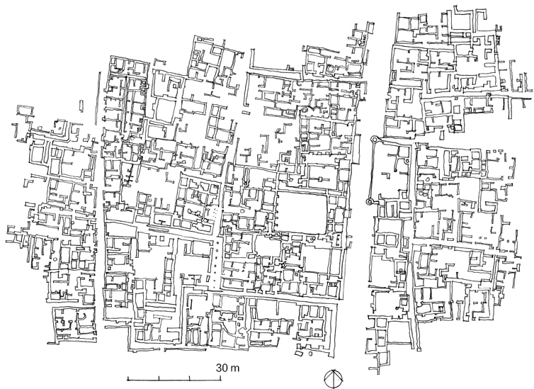 摩亨佐·达罗城 城市肌理