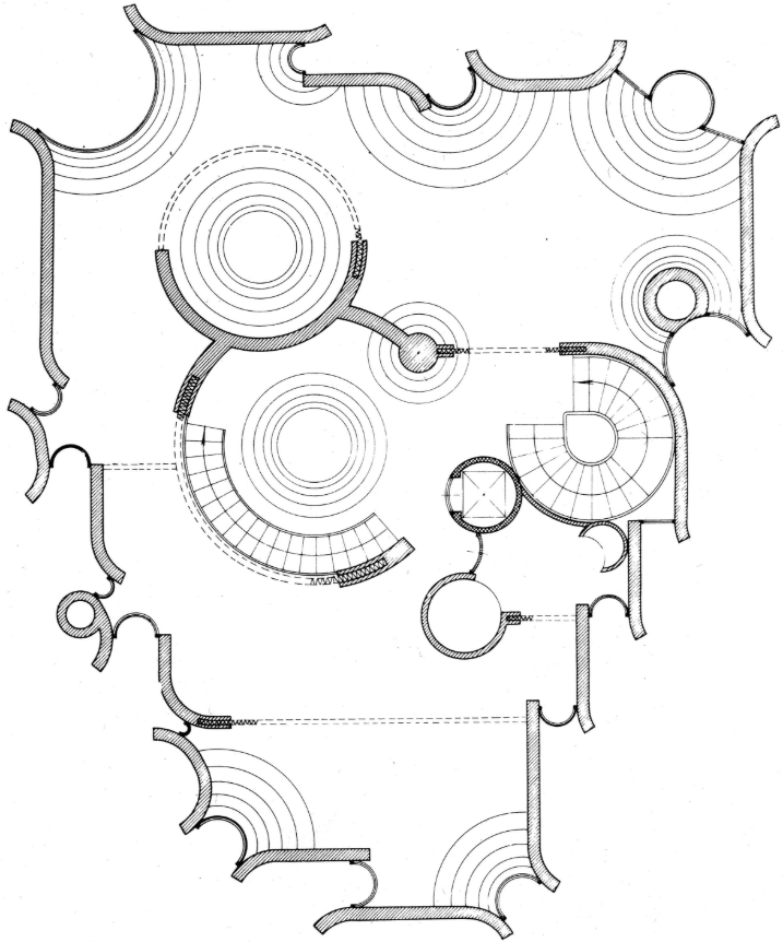 Casa Papanice
Paolo Portoghesi, Vittorio Gigliotti
Via Giuseppe Marchi, 3, 00161 Roma, Italia, 1966-1970