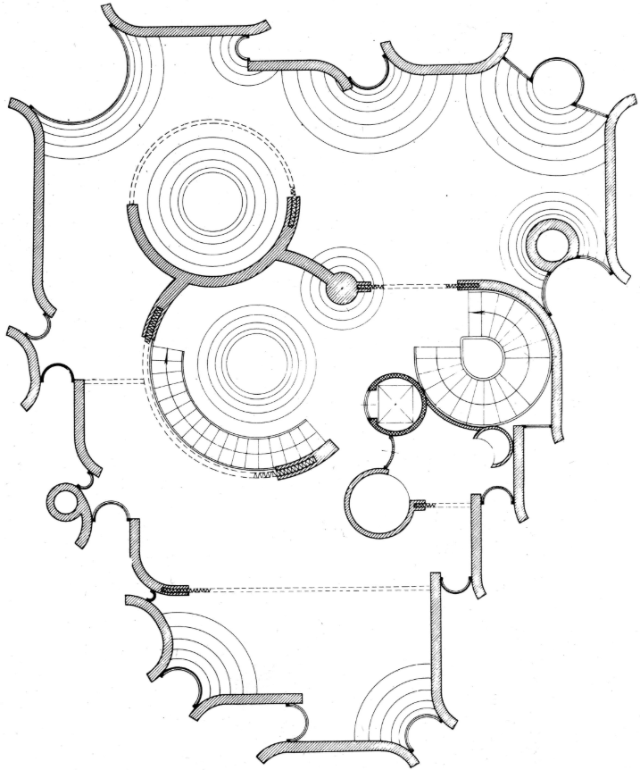  Casa Papanice
Paolo Portoghesi, Vittorio Gigliotti
Via Giuseppe Marchi, 3, 00161 Roma, Italia, 1966-1970 