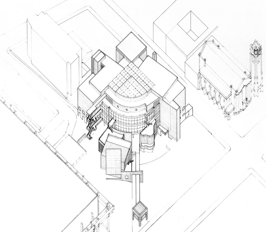 Spatial complexity: Richard
Meier, High Museum, Atlanta, Texas,
1983.