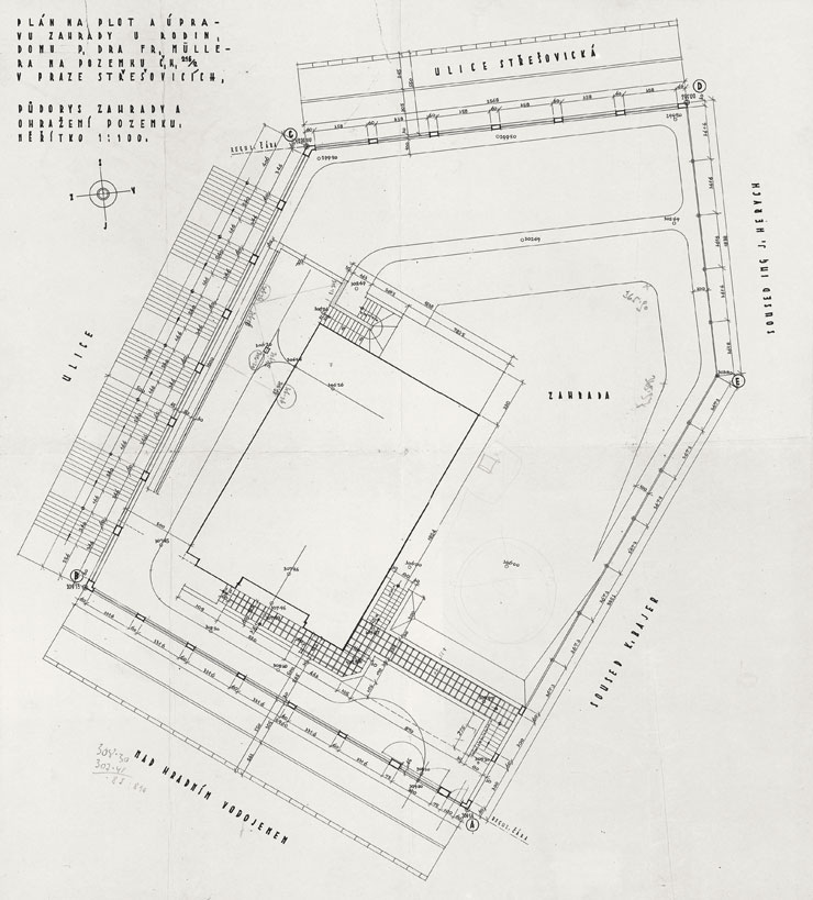 米勒住宅The Villa Müller
穆勒住宅
总平面图