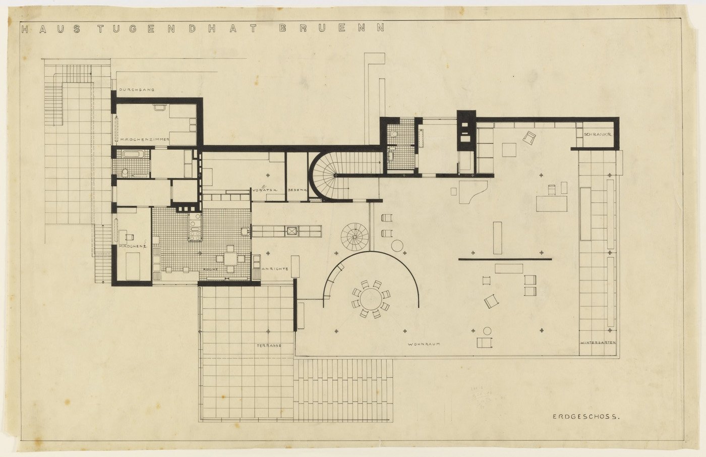 吐根哈特别墅 Villa Tugendhat