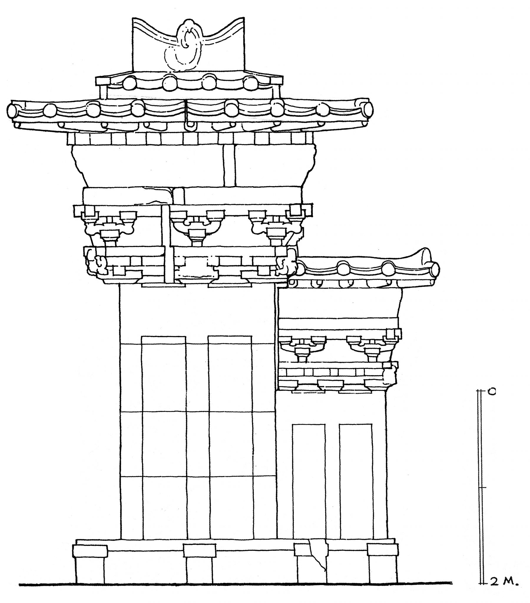 汉阙 Monumental piers of the han dynasty – AWhouse